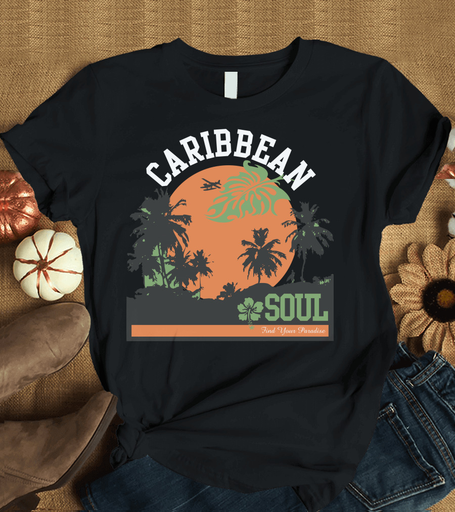 Caribbean Soul Find Your Paradise T-Shirt