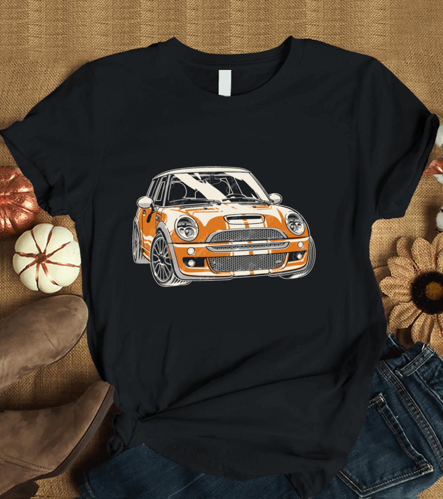 Tuned Mini Cooper Frontal View T-Shirt