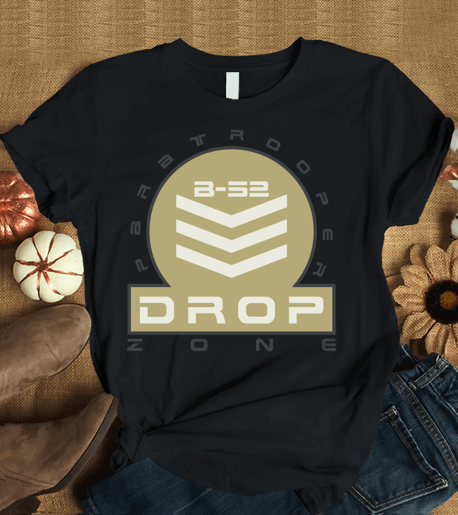 B-52 Paratrooper Drop Zone T-Shirt
