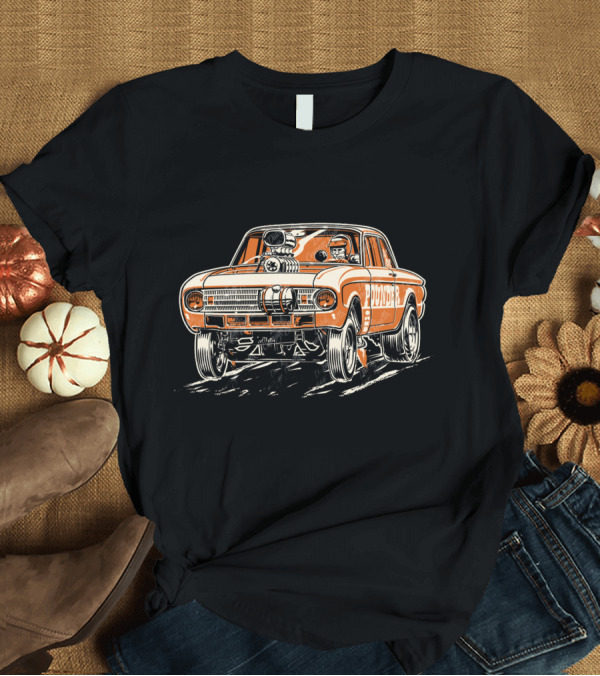 T-Shirt: 1962 Falcon Gasser Drag Racer Pouncer Hot Rod T-Shirt 1962 Falcon Gasser Drag Racer Pouncer Hot Rod T-Shirt