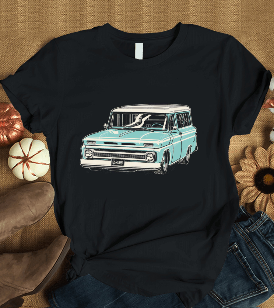 65 Burb Classic Lowered Vintage Wagon T-Shirt