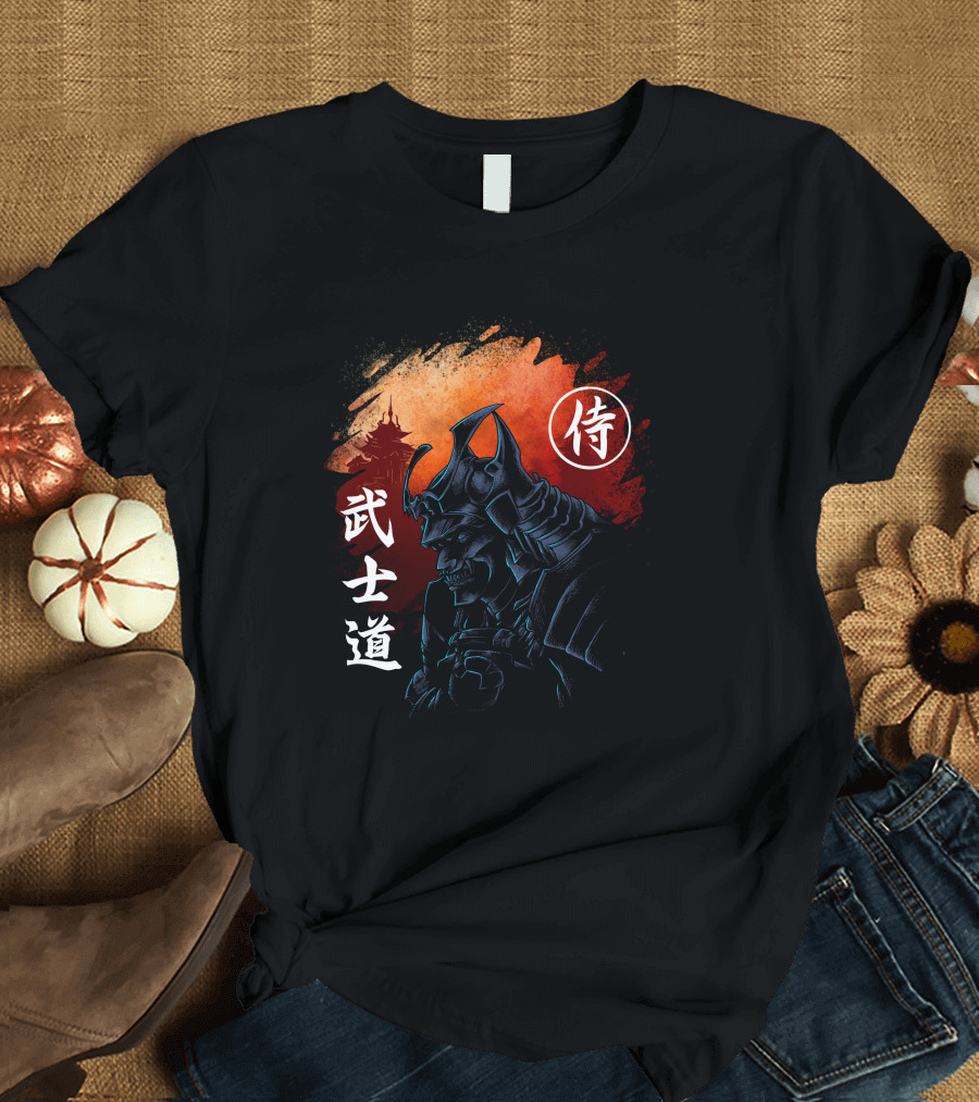 Samurai Bushido 武士道 侍 Japan Scene T-Shirt