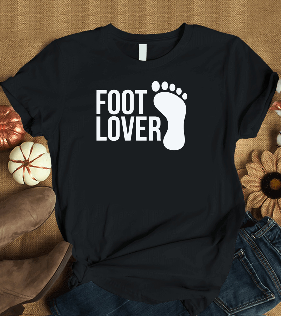FOOT LOVER Footprint T-Shirt
