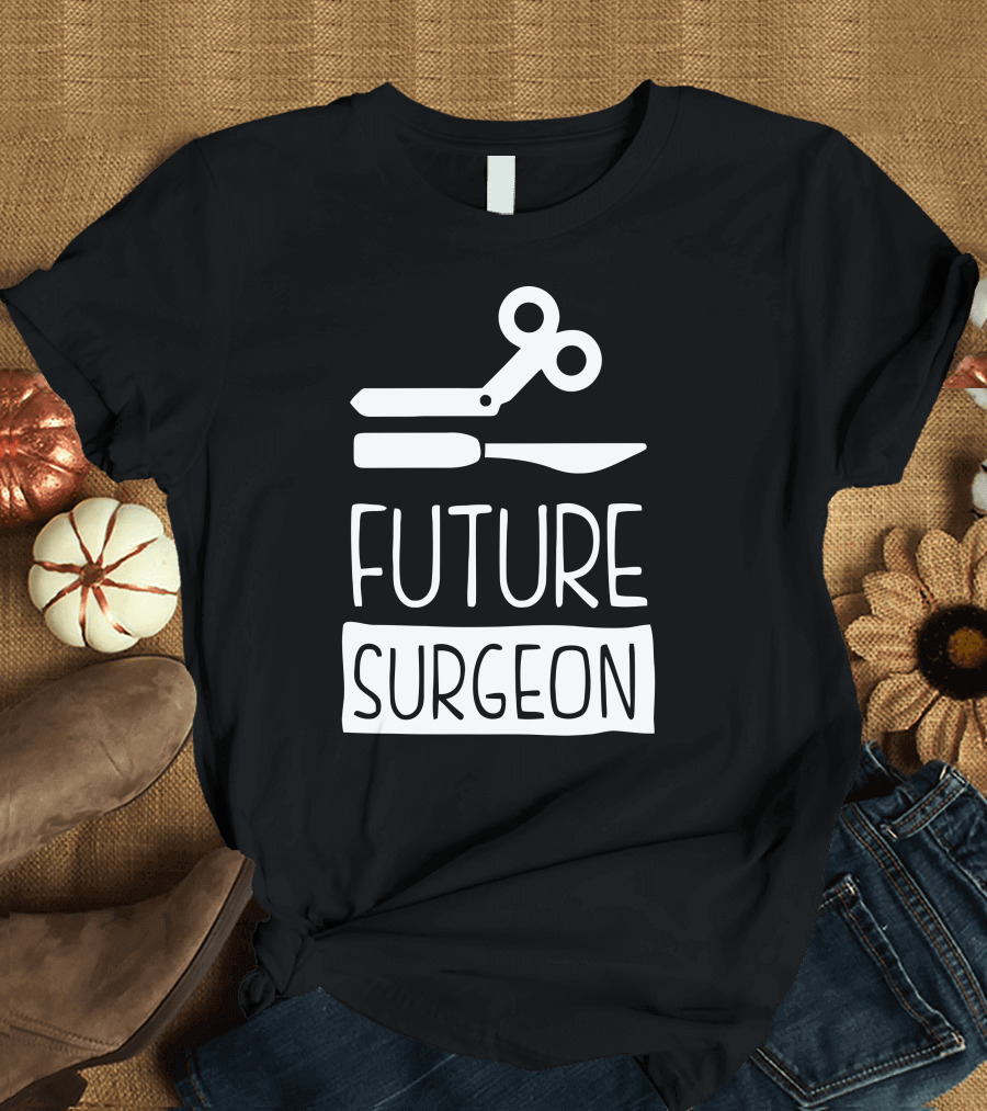 Future Surgeon Scissors and Scalpel T-Shirt