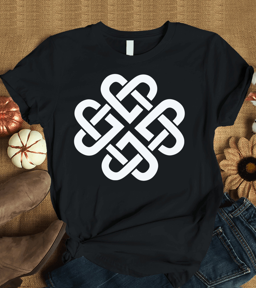 Nordic Knot Celtic Symbol Infinity Loop T-Shirt