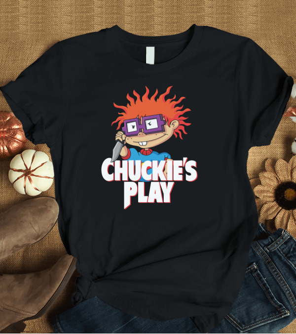 T-Shirt: Chuckie's Play Rugrats Horror T-Shirt Chuckie's Play Rugrats Horror T-Shirt