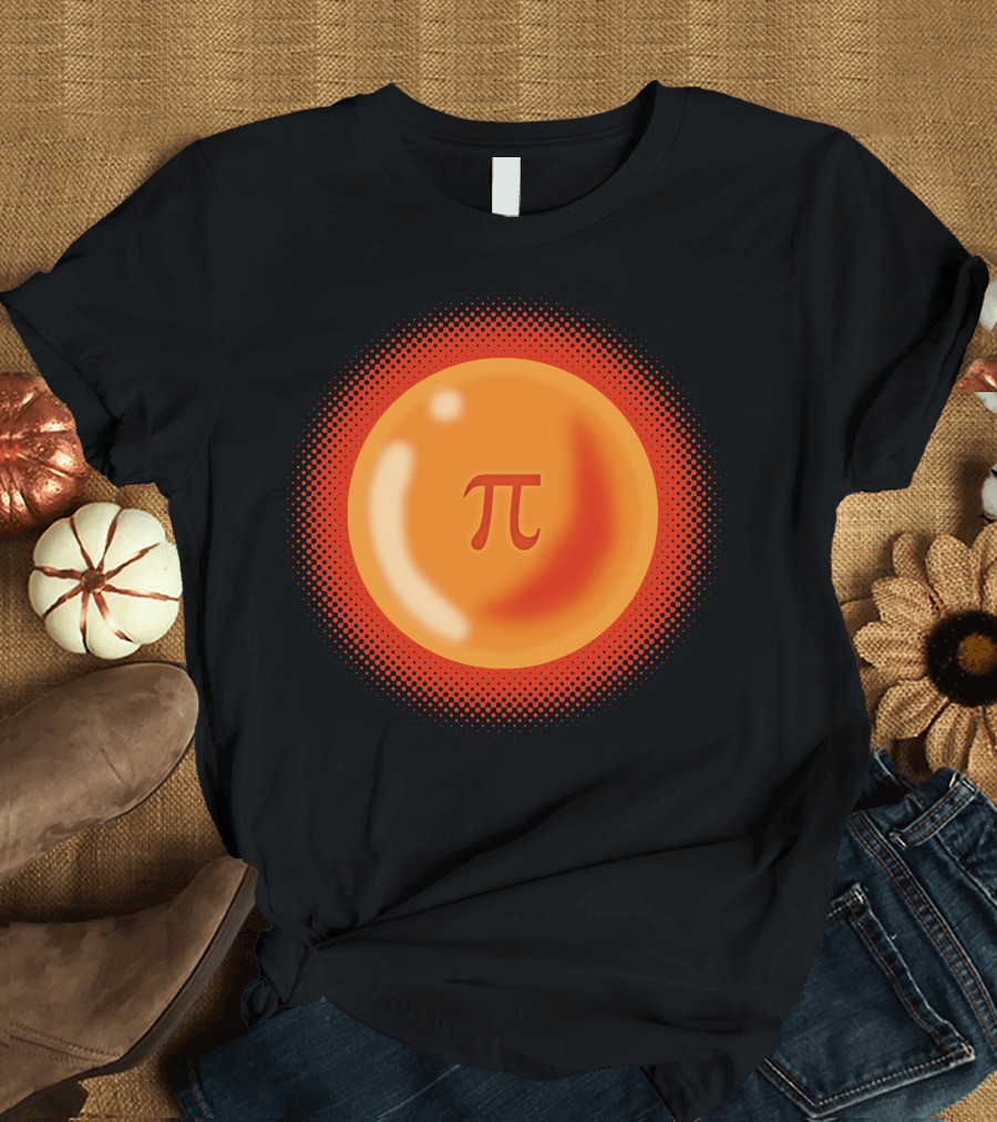 Dragon Ball Z Pi Symbol Parody球 T-Shirt
