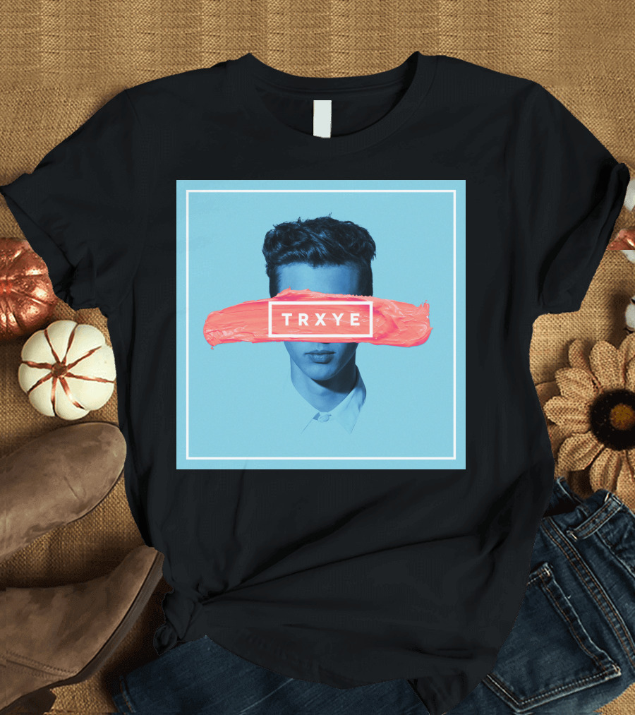 TRXYE Troye Sivan Iconic Blue and Pink Cover T-Shirt