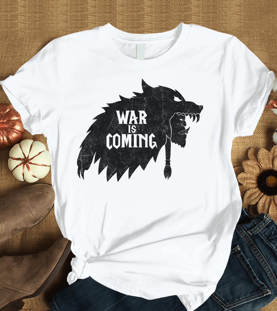 War Is Coming Direwolf T-Shirt