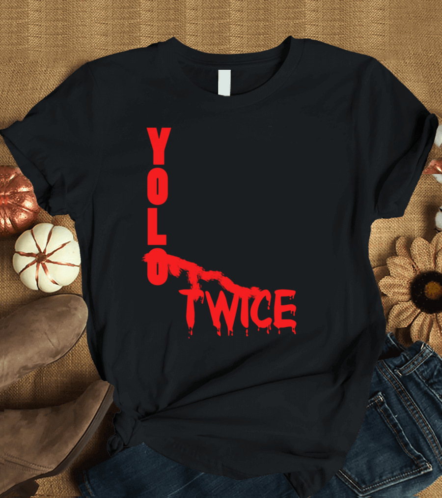 YOLO You Only Live Twice Zombie T-Shirt