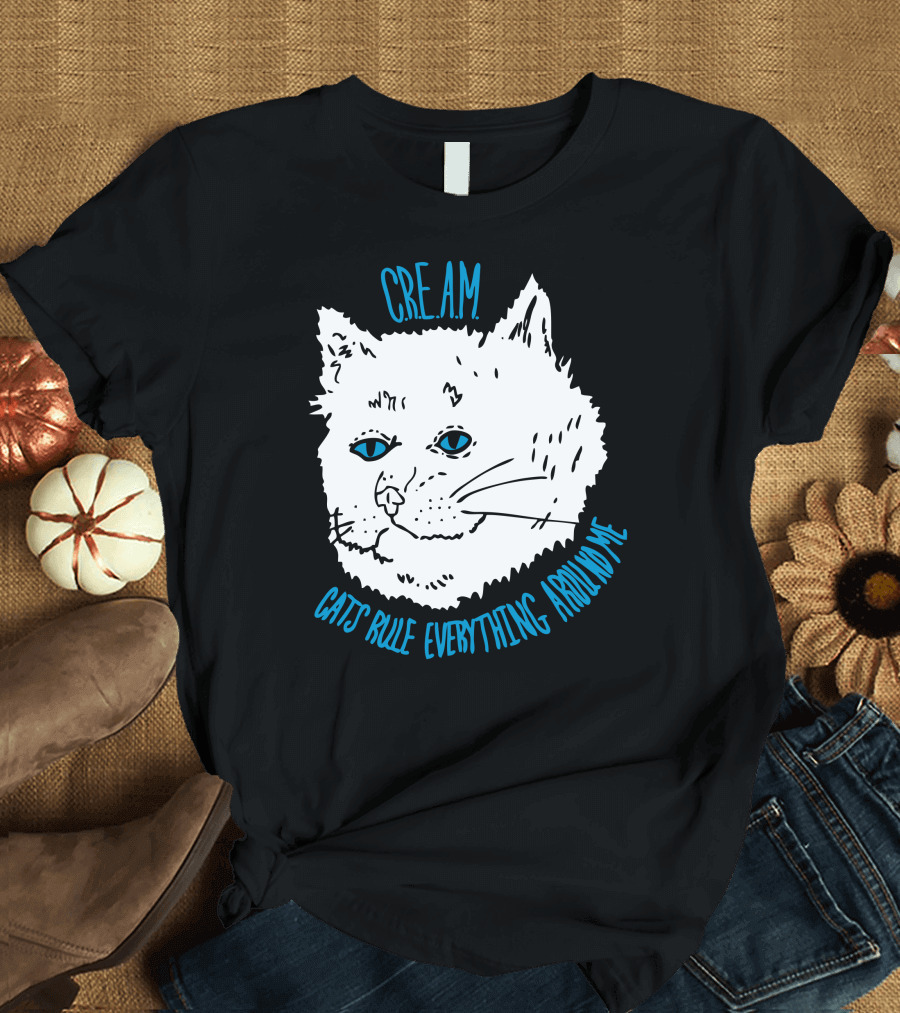 CREAM Cats Rule Everything Around Me T-Shirt