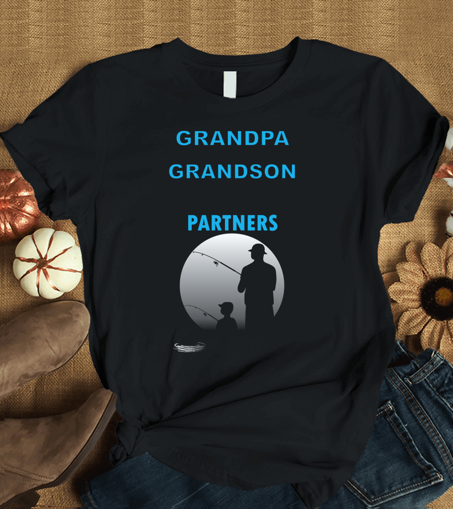 GRANDPA and GRANDSON FISHING PARTNERS FOR LIFE T-Shirt