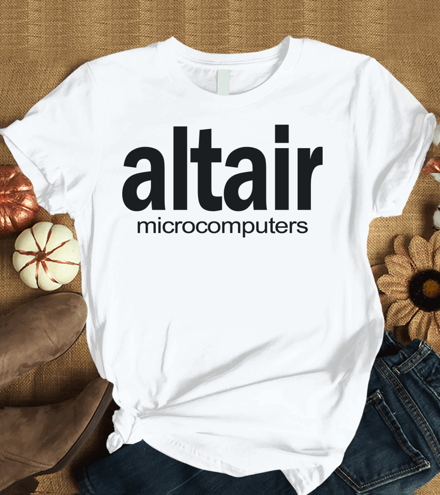 Altair Microcomputers Retro Computing T-Shirt