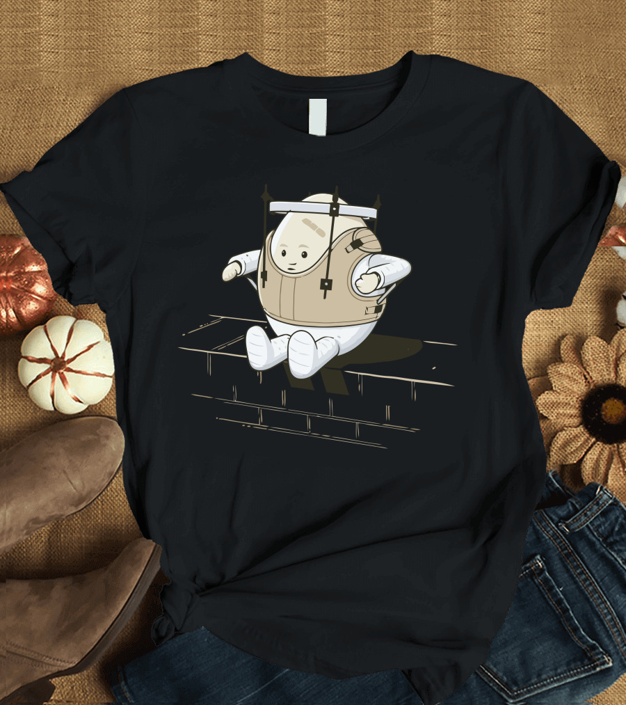 Body Cast Egg on Wall T-Shirt