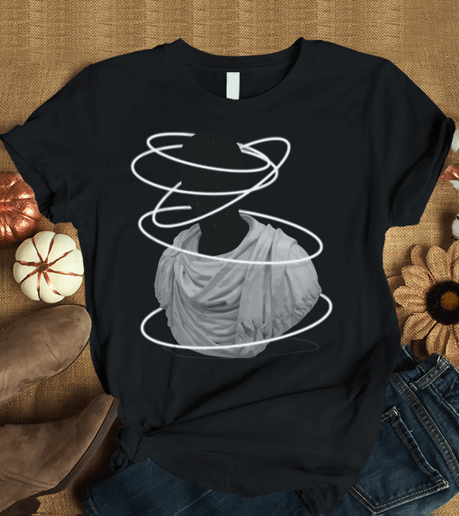Halos Cosmic Aura Bust Representation T-Shirt