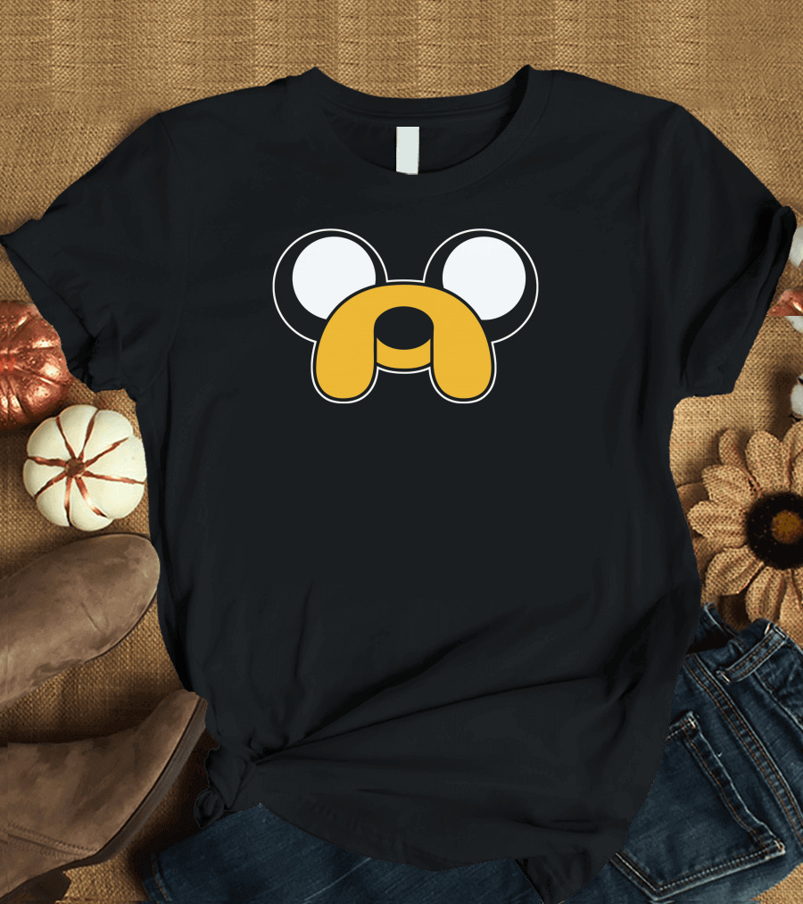 Adventure Time Jake Dog Face T-Shirt
