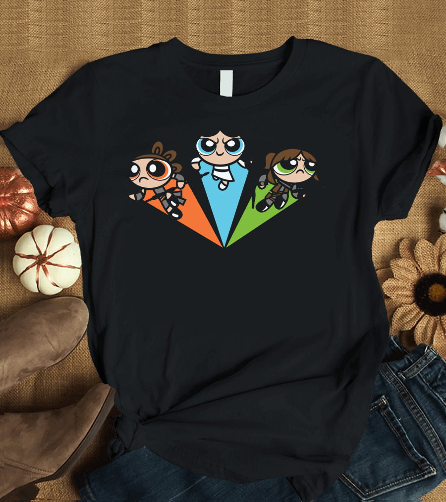 Powerpew Girls Funny Weapon Adventure T-Shirt