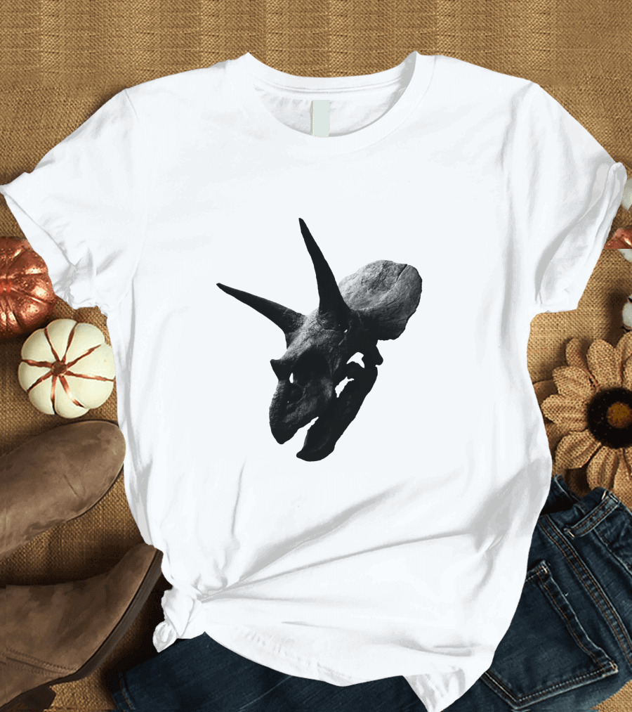 Alice In Chains The Devil Put Dinosaurs Here Triceratops Skull T-Shirt
