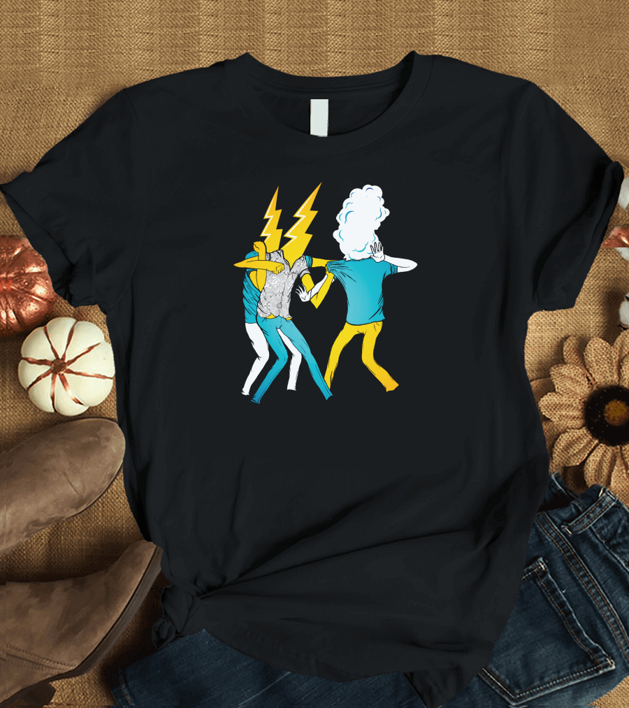 Storm Is Coming Lightning and Cloud Dance Battle T-Shirt