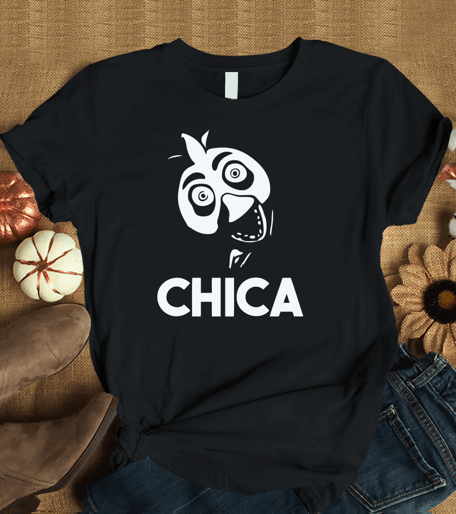 Scary Chica Five Nights at Freddy's Iconic Character T-Shirt