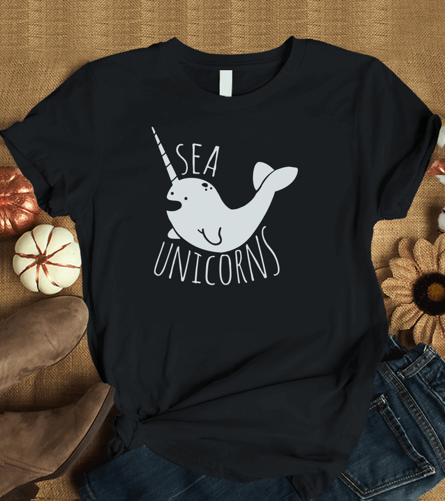 SEA UNICORNS NARWHAL T-Shirt