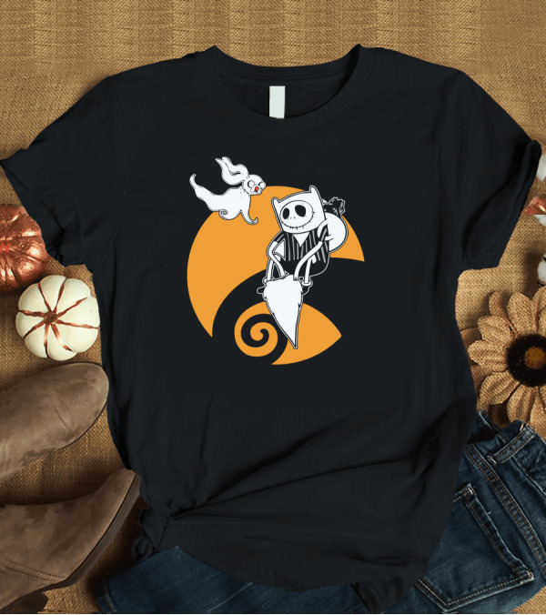 T-Shirt: Adventure Before Halloween Spirals Night T-Shirt Adventure Before Halloween Spirals Night T-Shirt