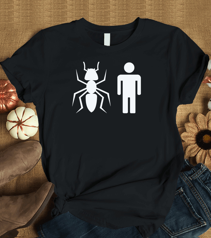 Ant Man Iconic Symbol Comparison T-Shirt