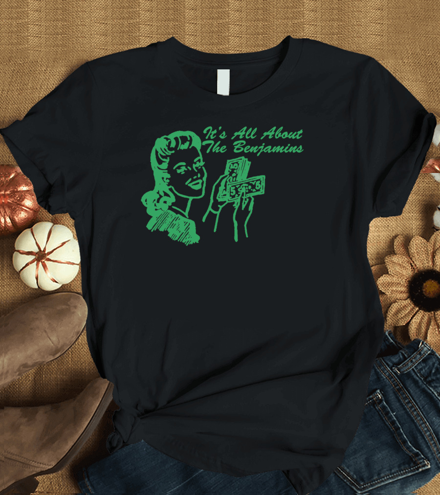 It's All About The Benjamins Retro Money T-Shirt