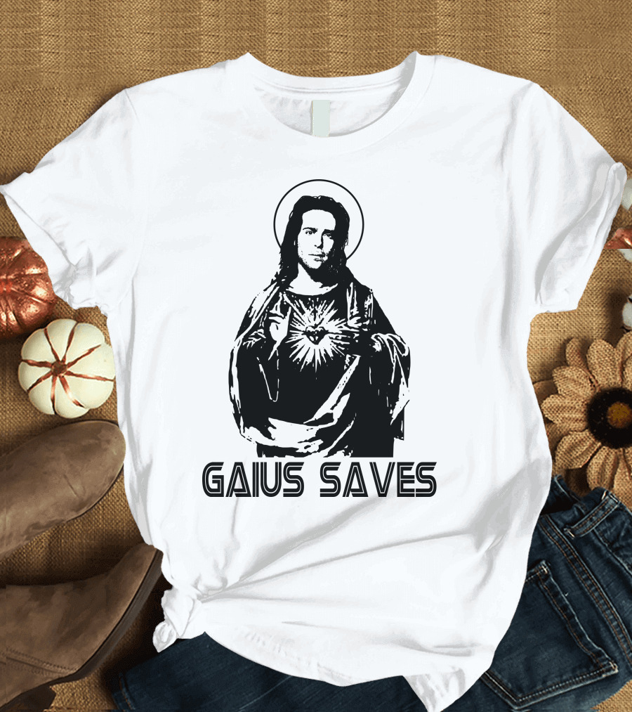 Gaius Saves Sacred Heart Iconic T-Shirt