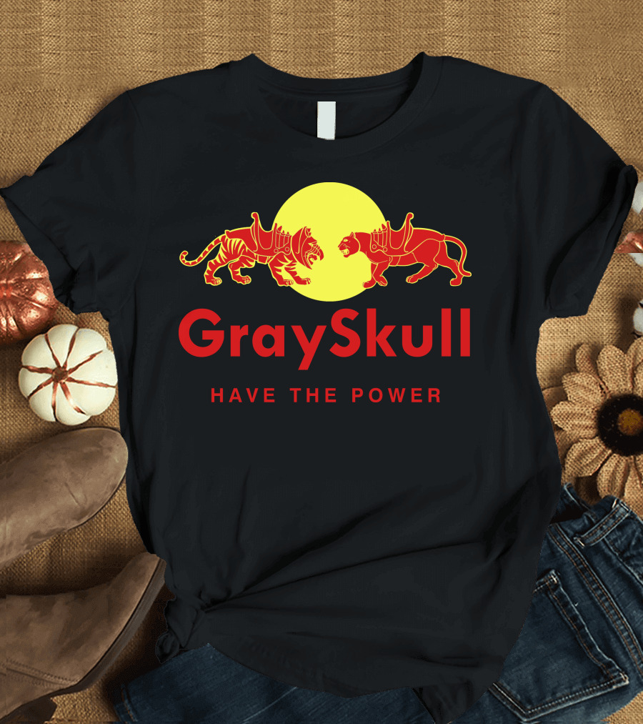 GraySkull Have The Power Tiger Panther Sunset T-Shirt