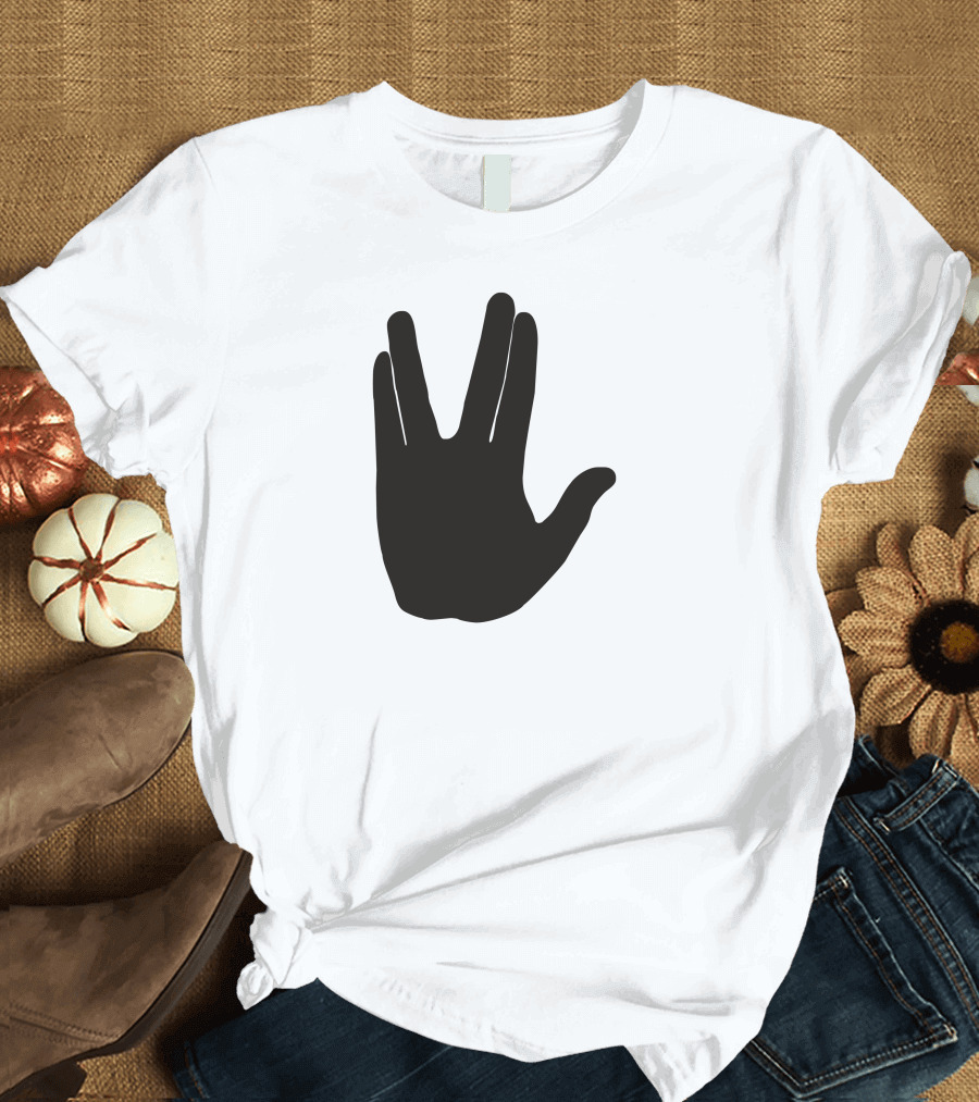 Llap Live Long And Prosper Vulcan Salute T-Shirt