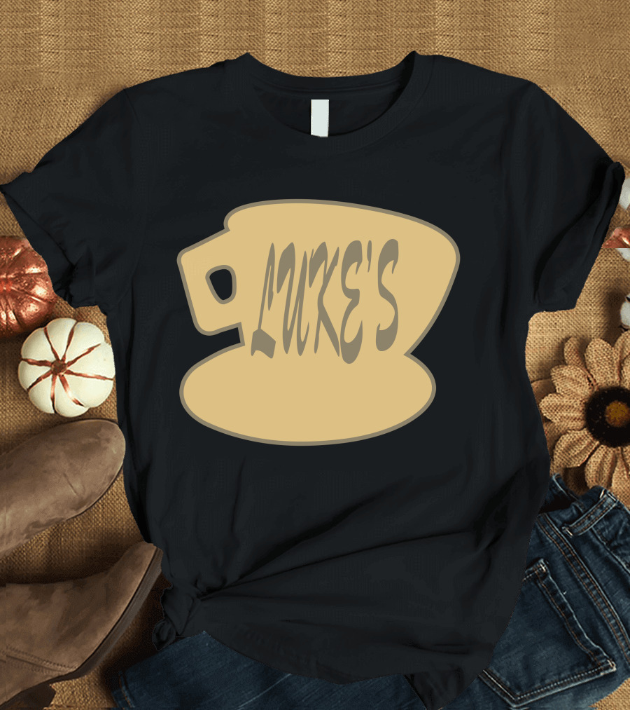 Lukes Coffee Cup Icon Gilmore Girls T-Shirt