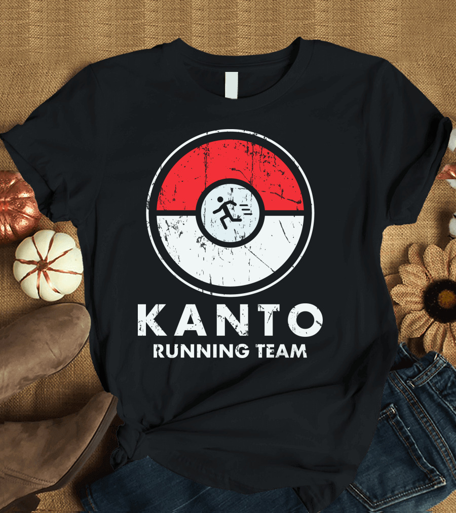 Kanto Running Team Pokéball T-Shirt