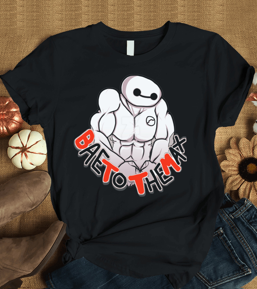Bae To The Max Buff Cartoon Character T-Shirt