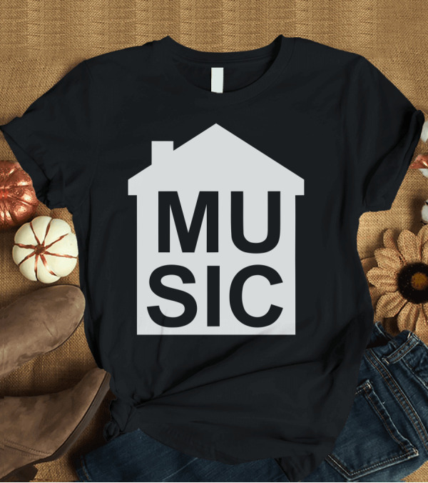 T-Shirt: MUSIC House Music Icon T-Shirt MUSIC House Music Icon T-Shirt