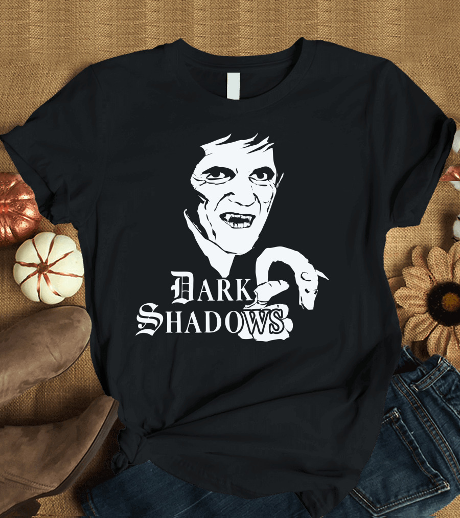 Dark Shadows Vampire Barnabas Collins Retro Gothic T-Shirt