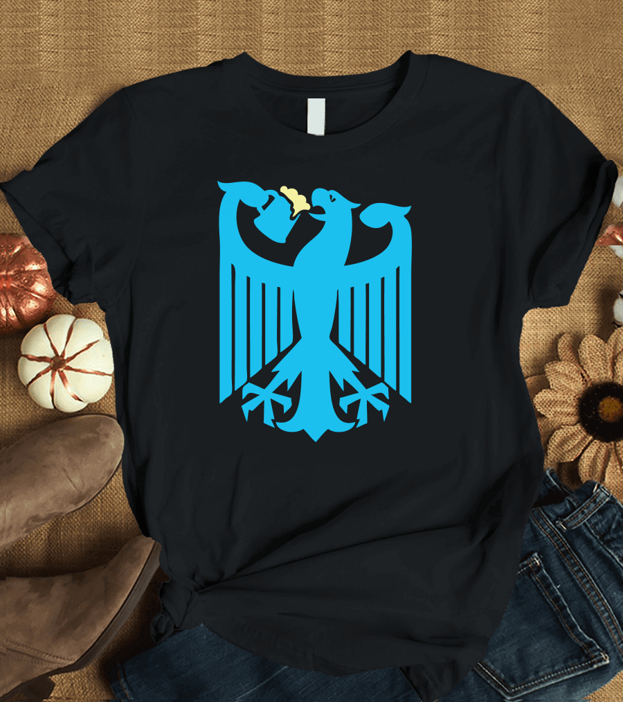 Germany Coat of Arms Eagle with Beer Mug T-Shirt