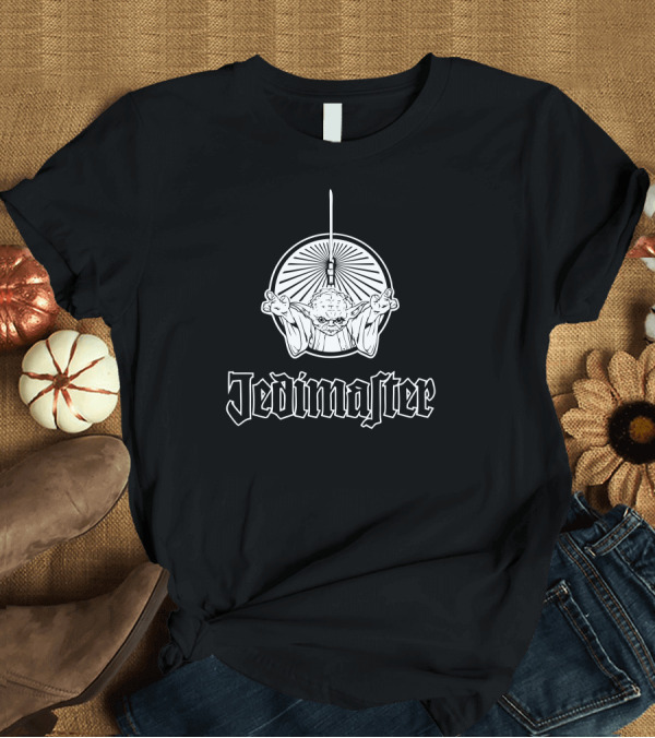T-Shirt: Jedimaster Wise Force Wielder with Radiant Sword T-Shirt Jedimaster Wise Force Wielder with Radiant Sword T-Shirt