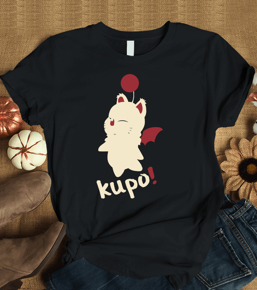 Kupo Moogle Final Fantasy Character Cute T-Shirt