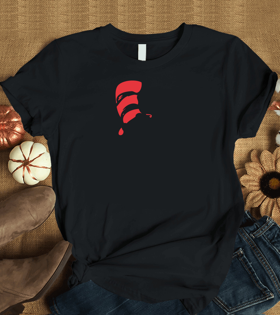 Nuke A Seuss Cat in the Hat Gas Mask T-Shirt