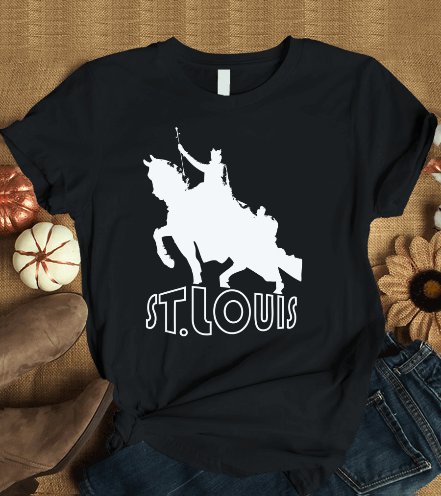 St. Louis Equestrian Statue Silhouette Classic T-Shirt