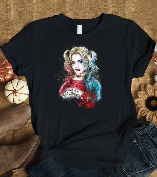 T-Shirt: Daddy's Lil Monster Suicide Girl T-Shirt Daddy's Lil Monster Suicide Girl T-Shirt