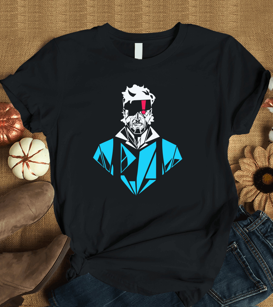The Alert Man Iconic Stealth Exclamation Point Figure T-Shirt