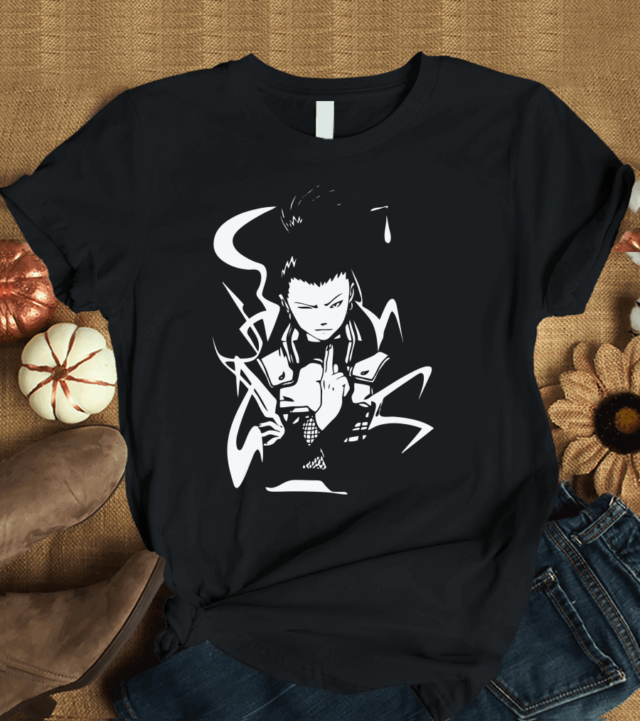 Shadow Manipulation Art Shikamaru Nara T-Shirt