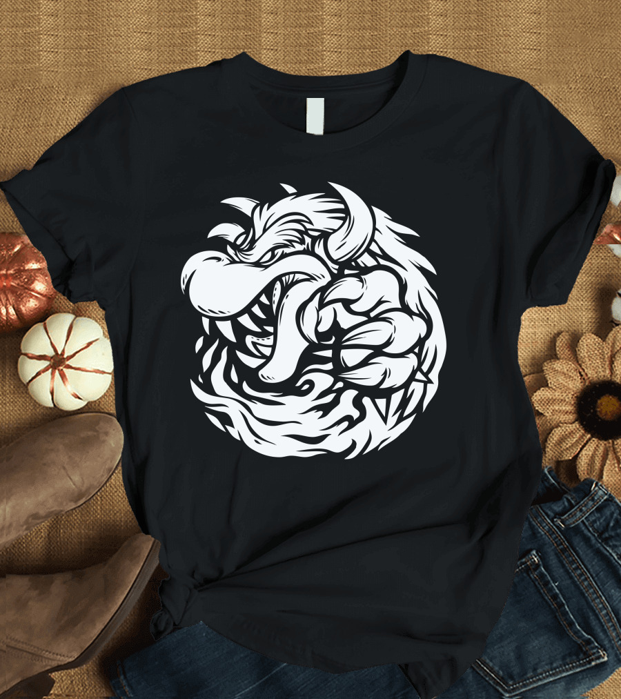 Tyrant Koopa Fierce Dragon Emblem T-Shirt