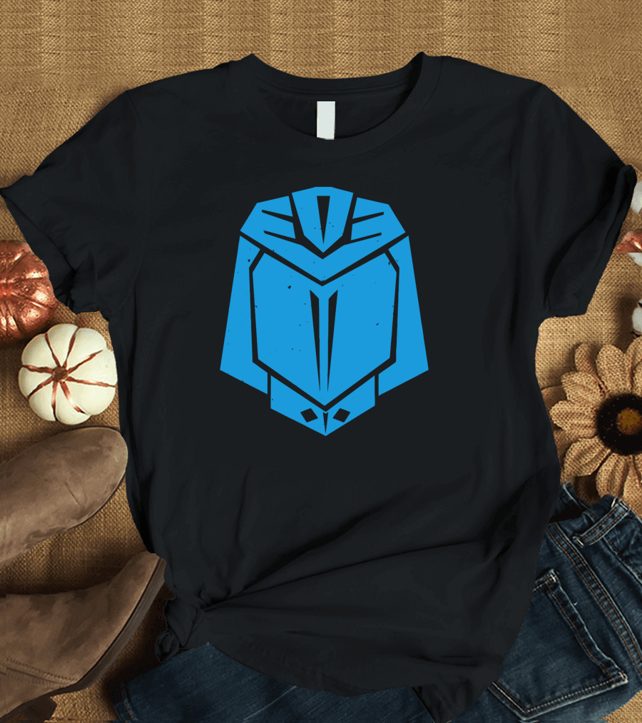 Cobra Commander Blue Decepticon Helmet T-Shirt