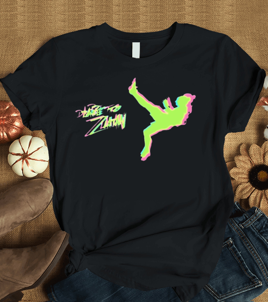 Dare To Zlatan Ibrahimovich Neon Kick T-Shirt