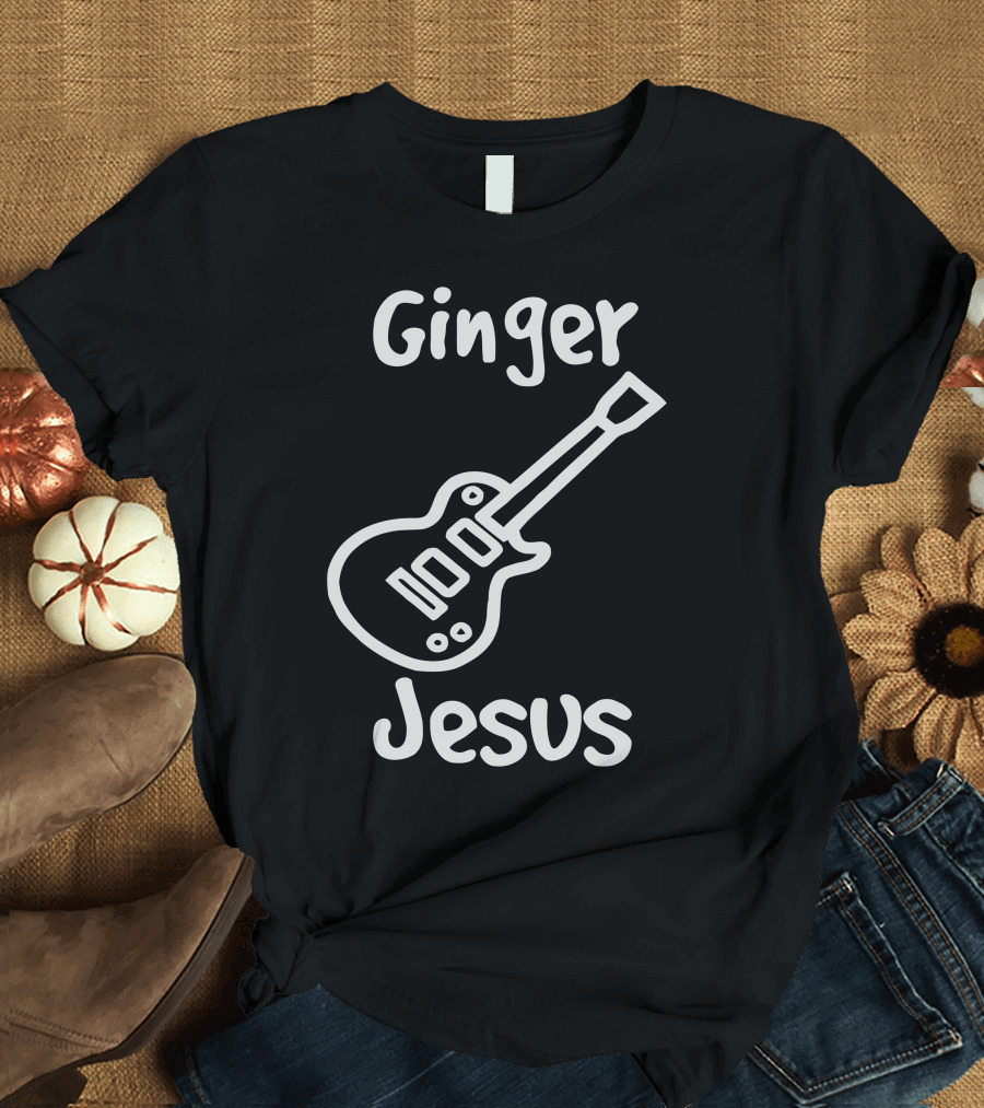 Ginger Jesus Guitar Ed Sheeran T-Shirt