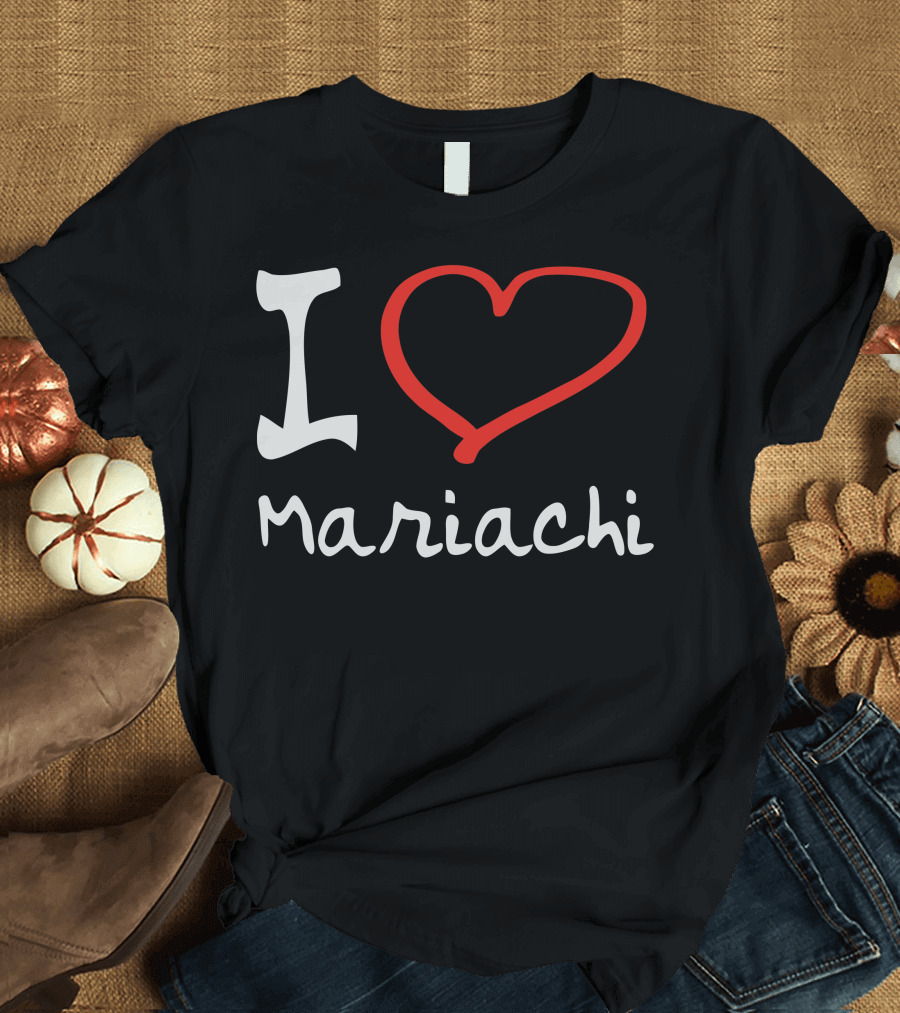 I Heart Mariachi T-Shirt