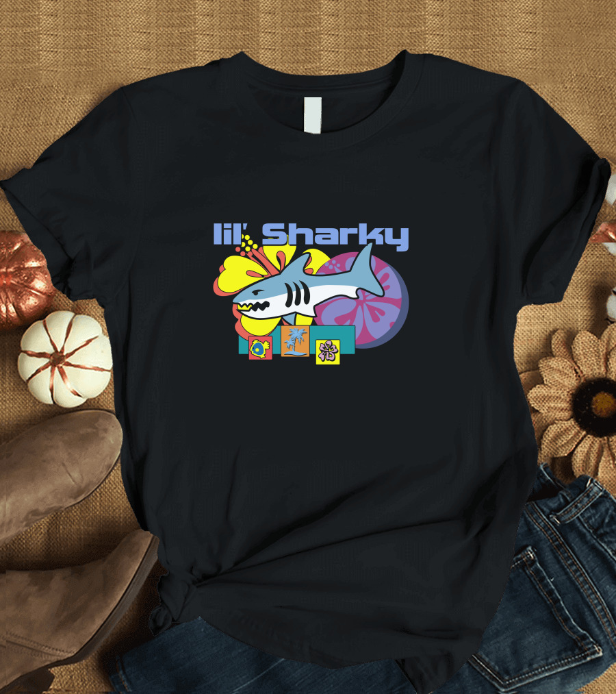 Lil' Sharky Tropical Shark T-Shirt